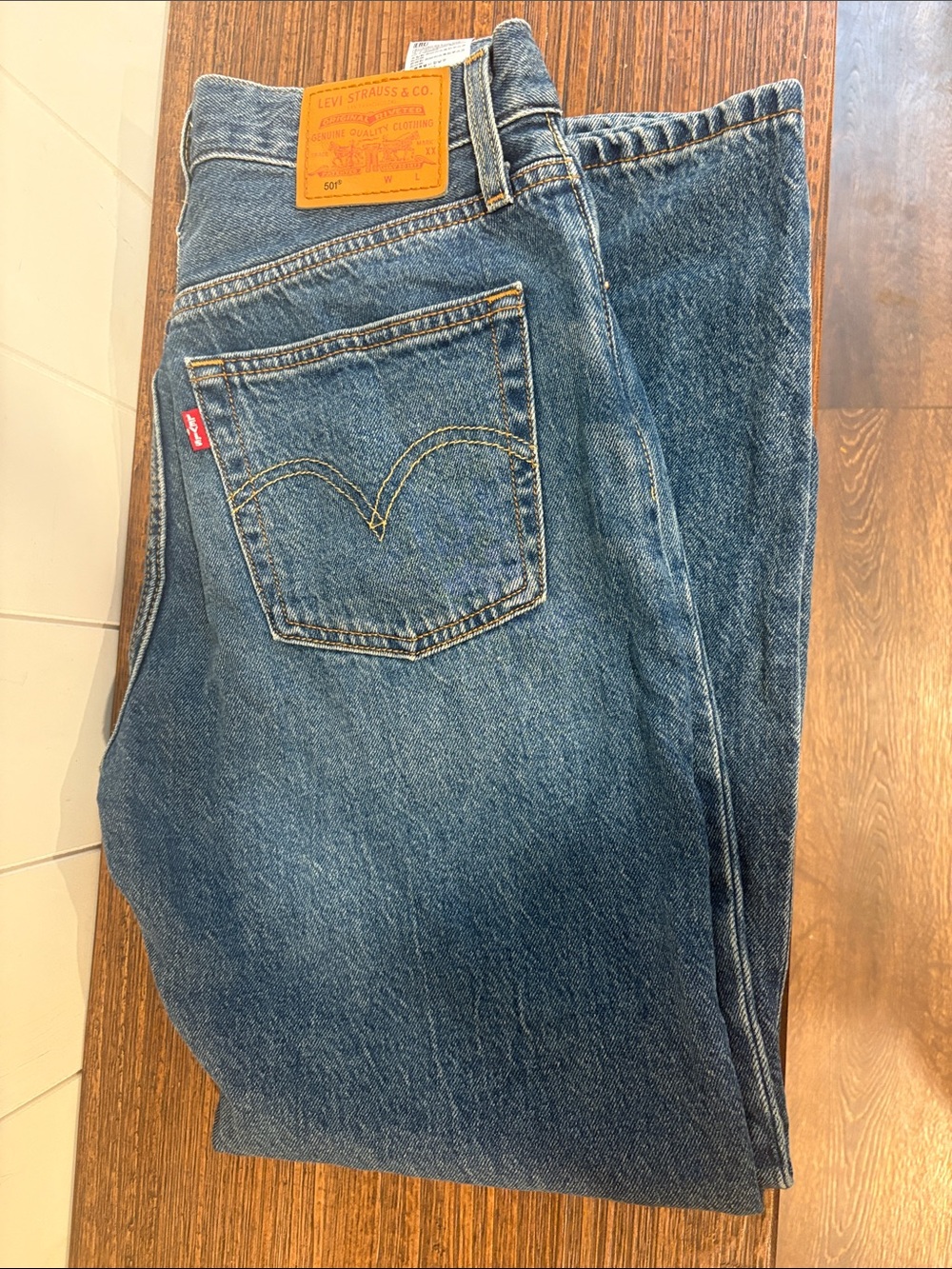 Levi's 501 Cropped Jeans